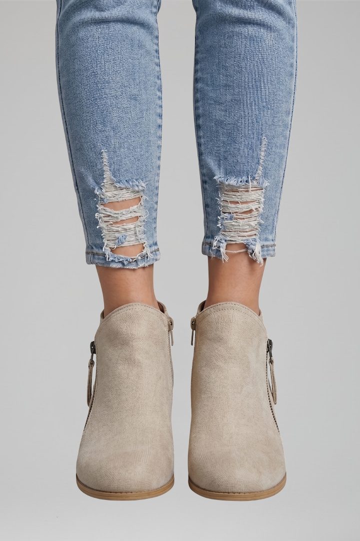 Victoria | Bottines zippées sur le côté pour l’automne