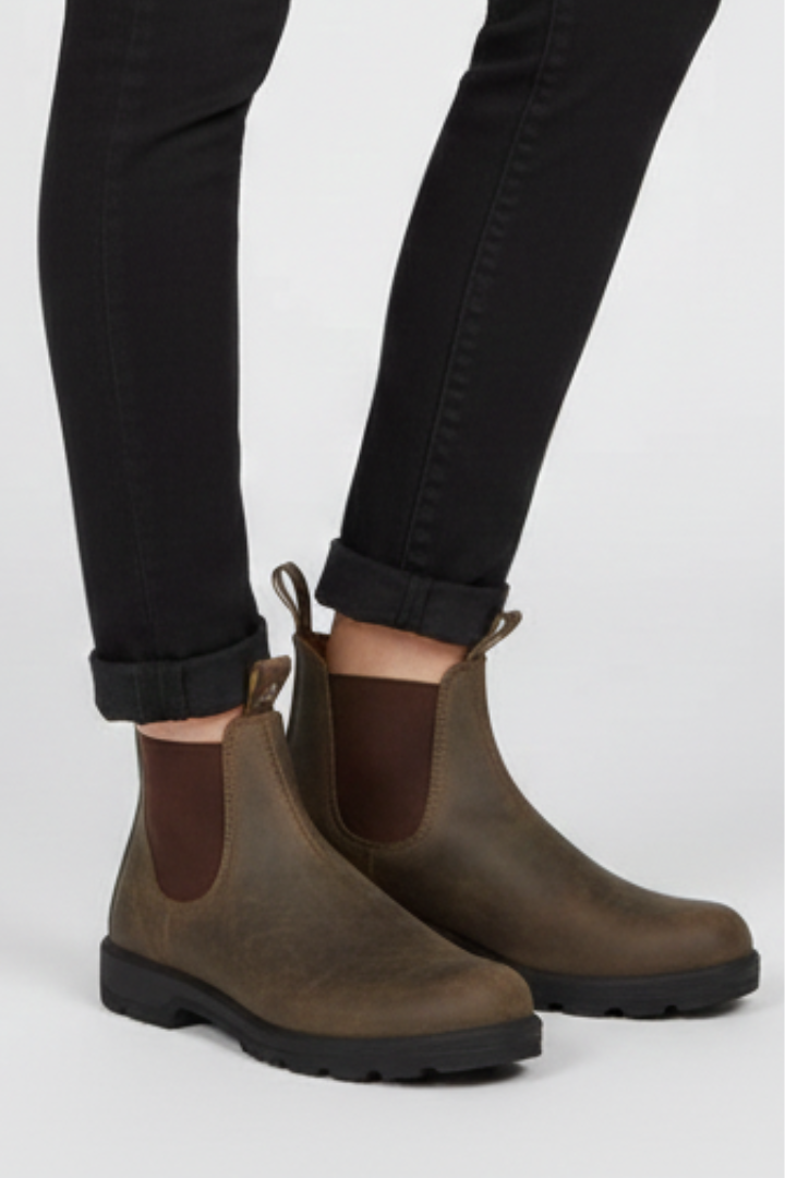 Charlotte | Bottines Chelsea à empiècements élastiques et languettes