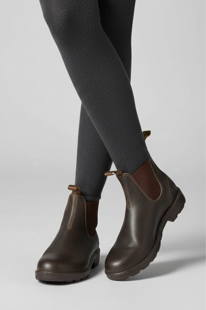 Charlotte | Bottines Chelsea à empiècements élastiques et languettes