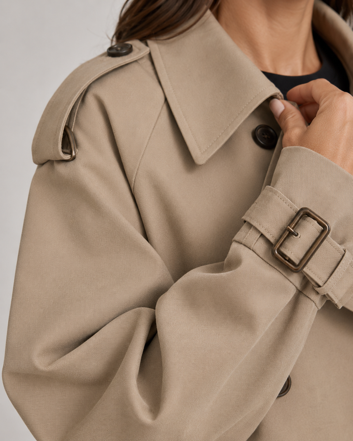 JULIETTE | TRENCH COURT CROISÉ