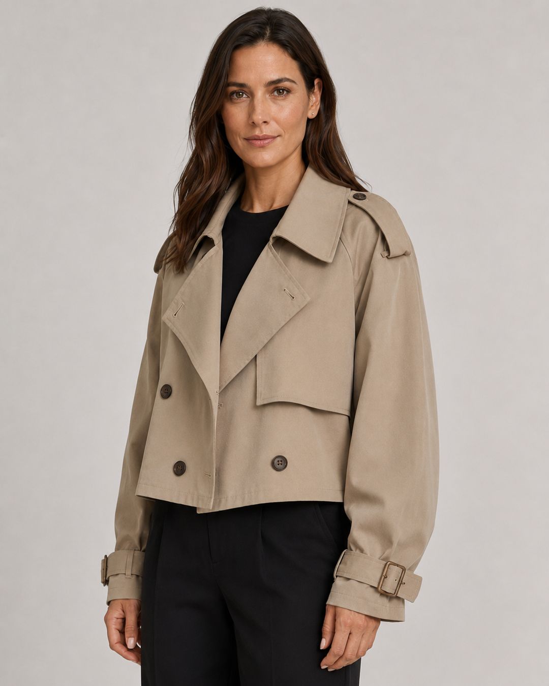 JULIETTE | TRENCH COURT CROISÉ