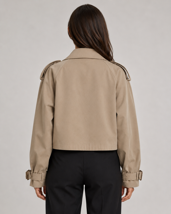 JULIETTE | TRENCH COURT CROISÉ