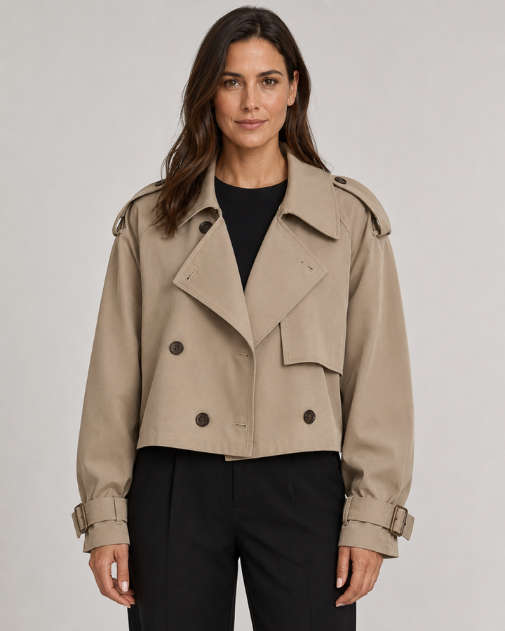 JULIETTE | TRENCH COURT CROISÉ