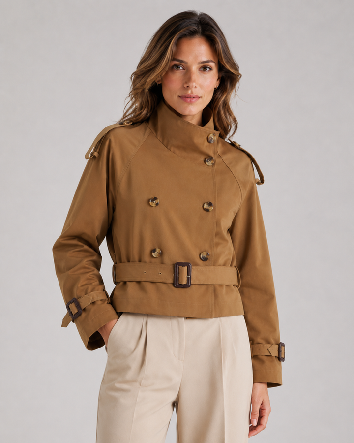 PAULINE | TRENCH COURT CROISÉ