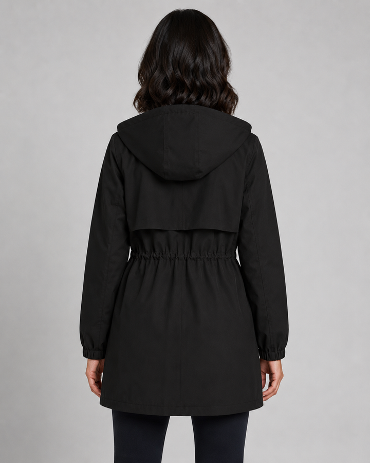 CORINNE | TRENCH À CAPUCHE