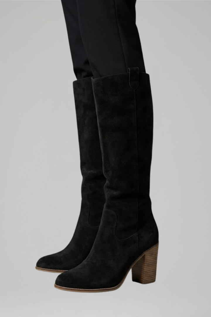 Zara | Cuissardes à talon bloc pour l’automne