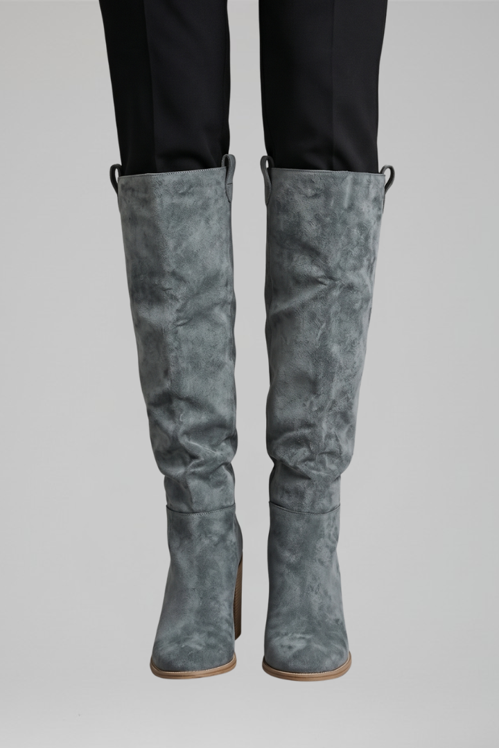 Zara | Cuissardes à talon bloc pour l’automne