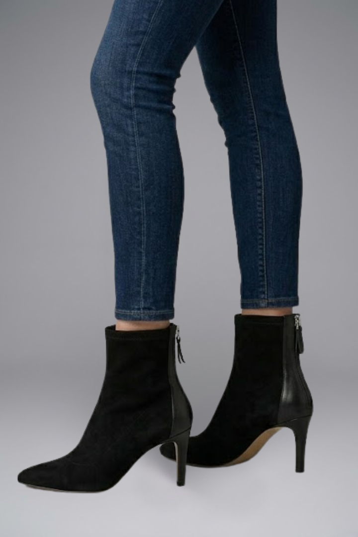 Iris | Bottines en cuir zippées pour l’automne