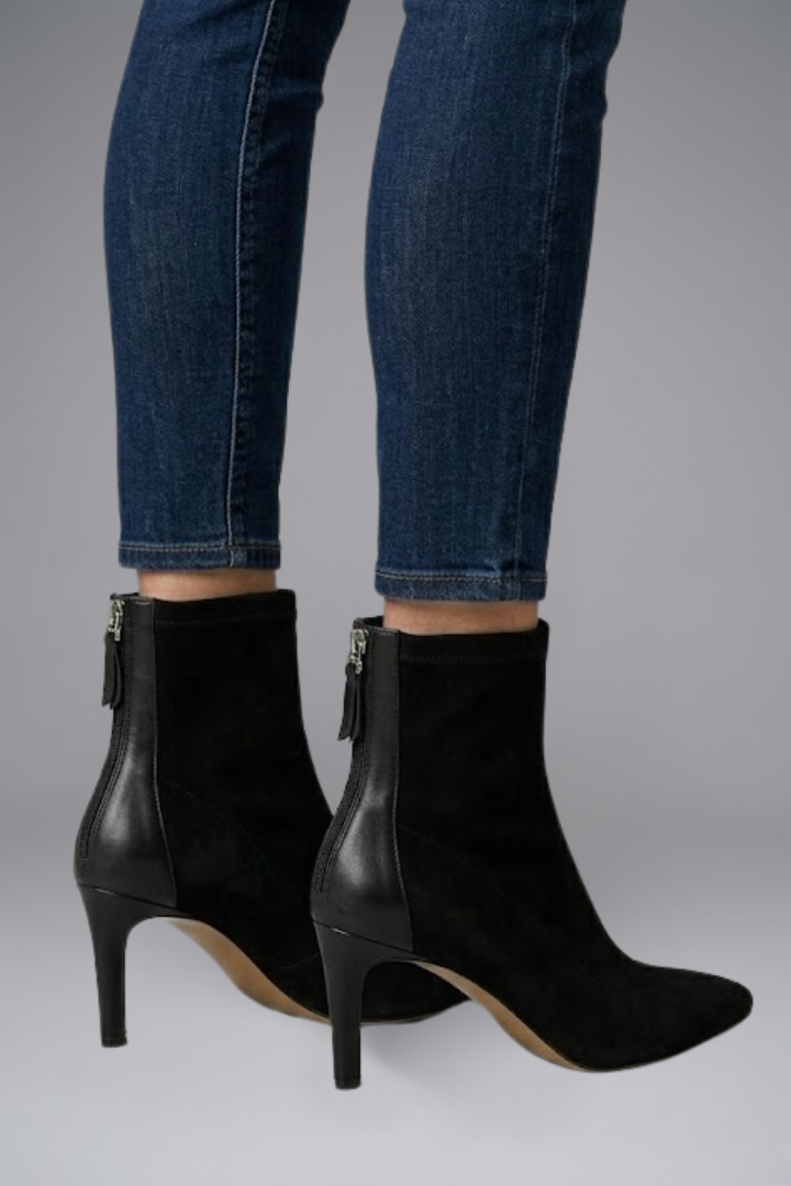 Iris | Bottines en cuir zippées pour l’automne