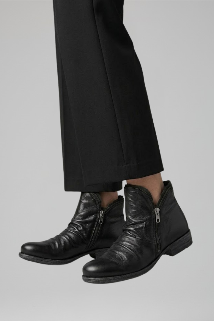 Delphine | Bottines orthopédiques zippées sur le côté pour un confort toute la journée