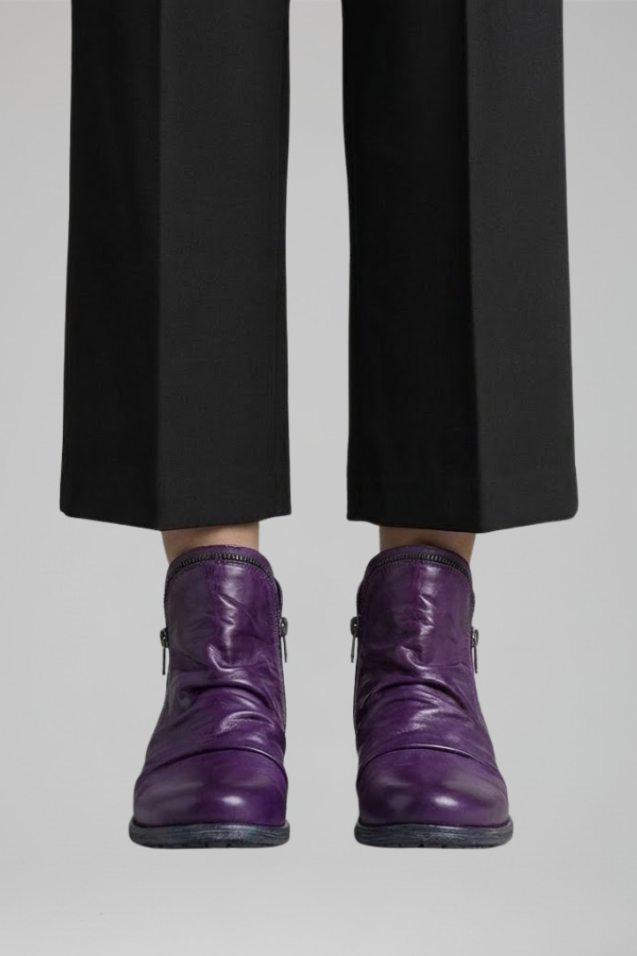 Delphine | Bottines orthopédiques zippées sur le côté pour un confort toute la journée