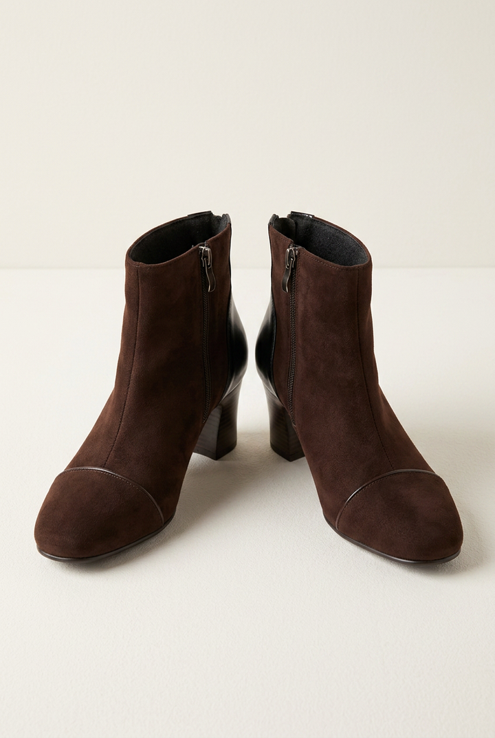Giselle | Bottes orthopédiques à talon bloc pour un confort toute la journée