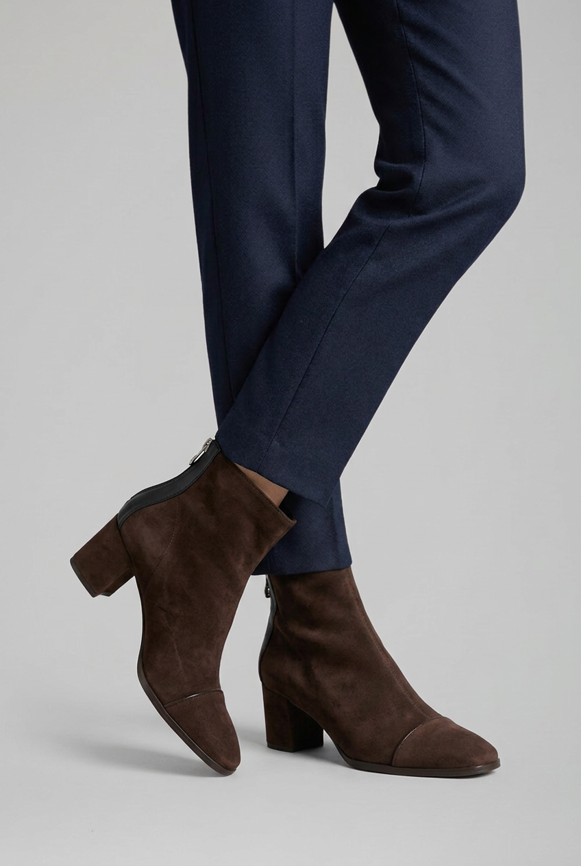 Giselle | Bottes orthopédiques à talon bloc pour un confort toute la journée