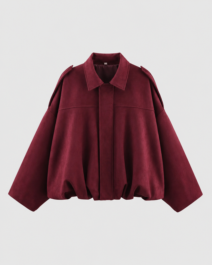 FRANCE | VESTE EN SIMILICUIR COURTE