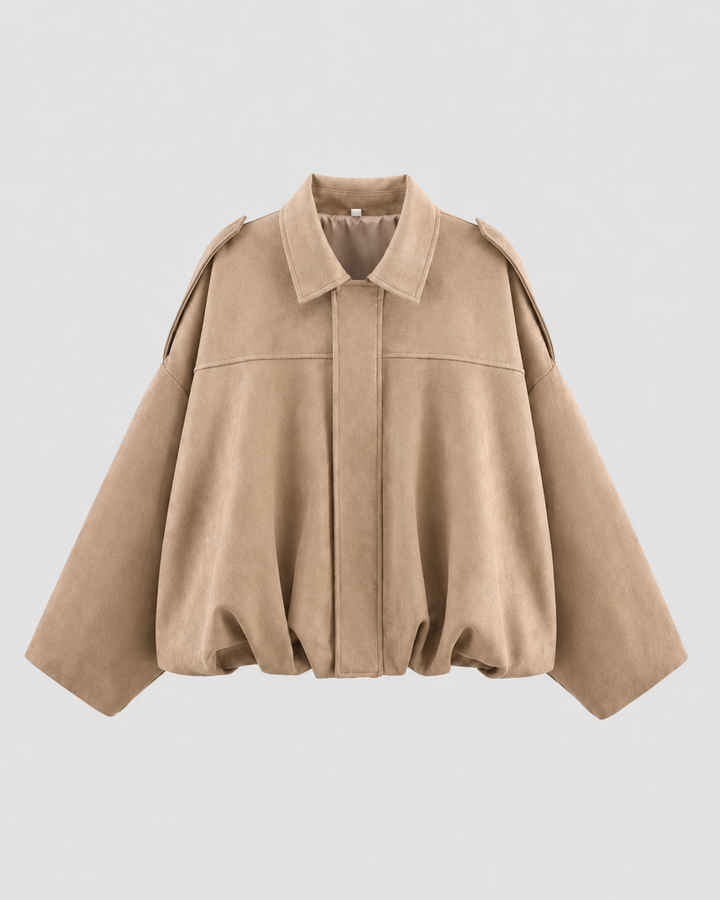 FRANCE | VESTE EN SIMILICUIR COURTE