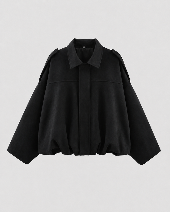 FRANCE | VESTE EN SIMILICUIR COURTE