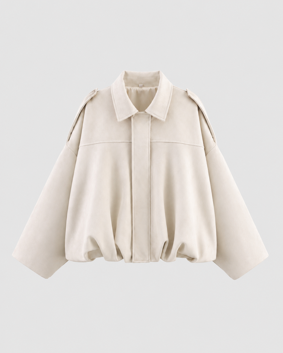 FRANCE | VESTE EN SIMILICUIR COURTE
