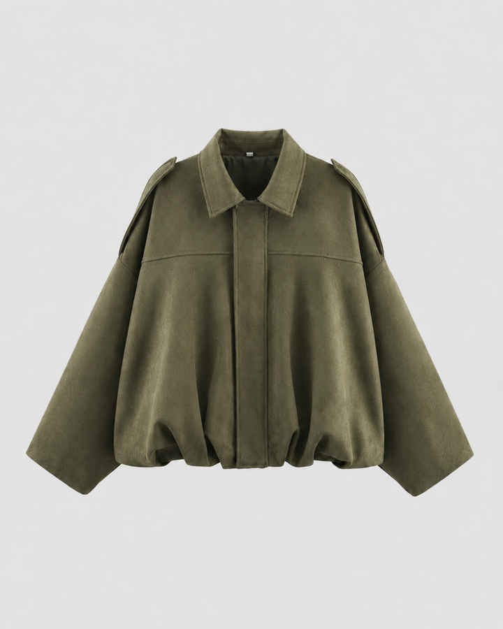 FRANCE | VESTE EN SIMILICUIR COURTE