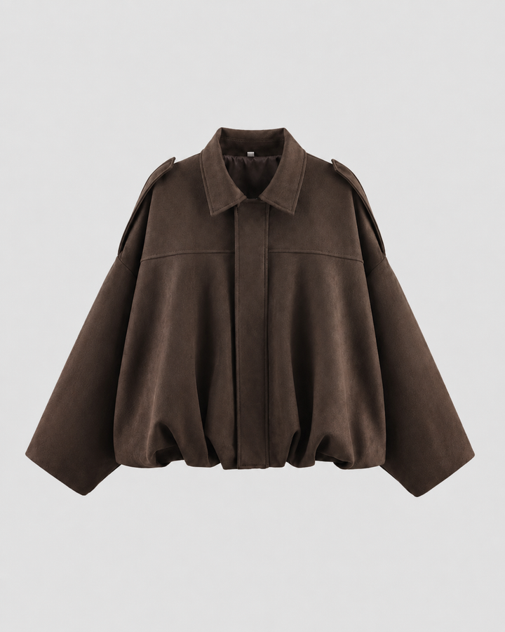 FRANCE | VESTE EN SIMILICUIR COURTE