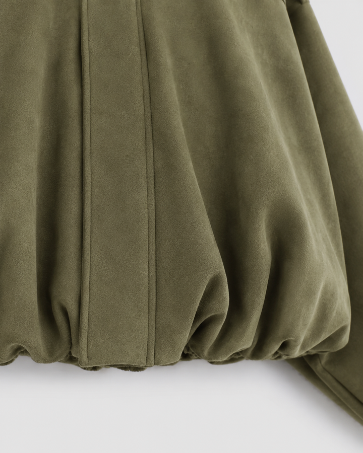 FRANCE | VESTE EN SIMILICUIR COURTE
