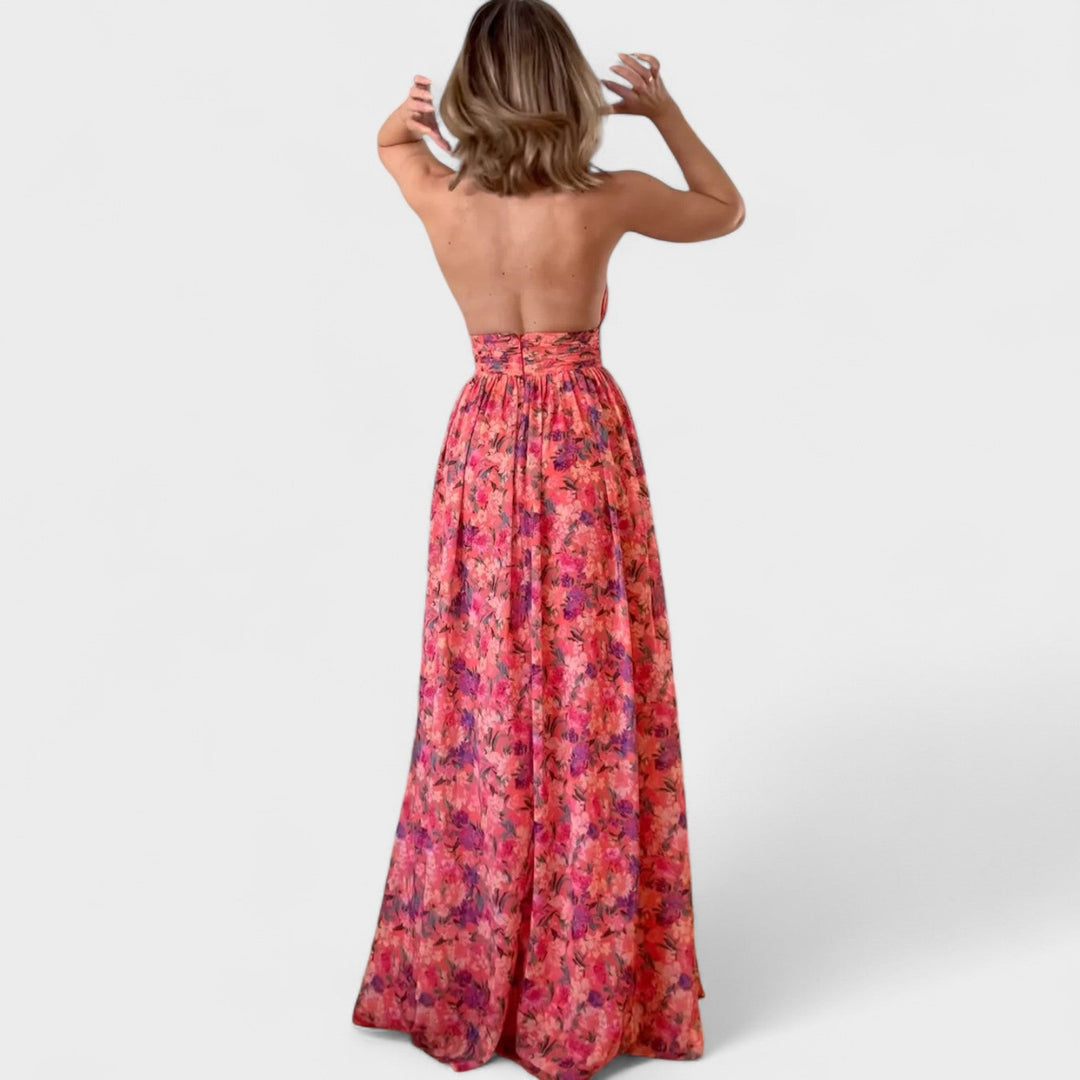Florária | Robe longue à découpes