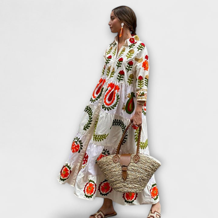 Diona - Gracieuse robe fleurie