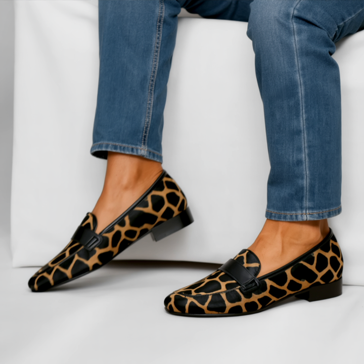 MARIE | MOCASSINS LÉOPARD CONFORTABLES