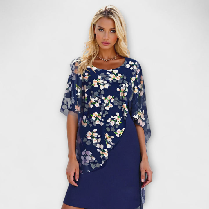Lyanna - Robe en mousseline florale pour femme