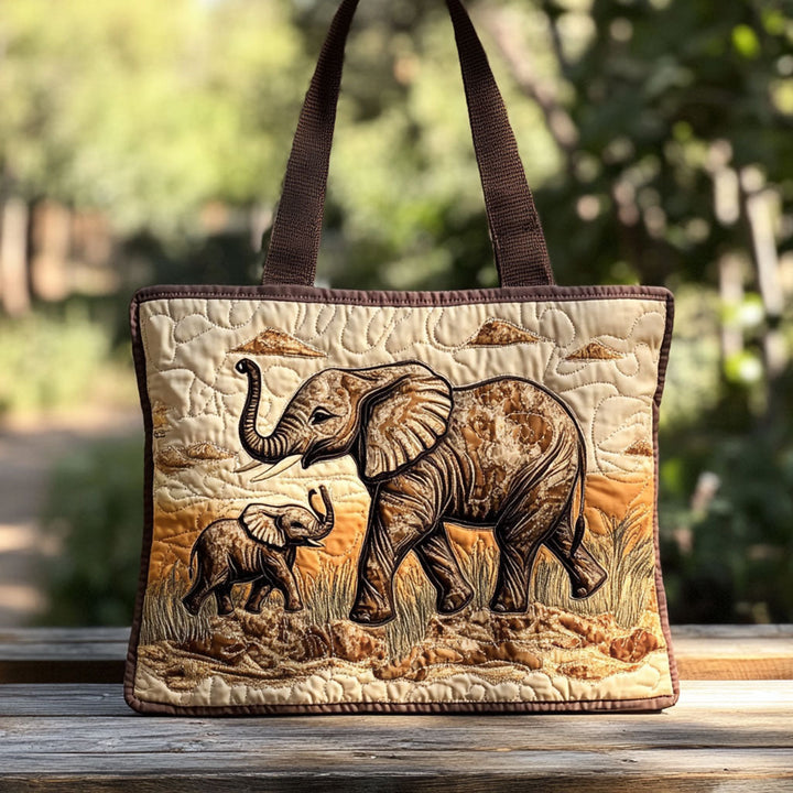 SAC MATELASSÉ | CHEMIN D'AMOUR ÉLÉPHANT