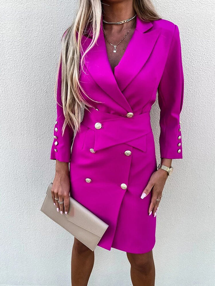 Emmie™ - Robe blazer chic
