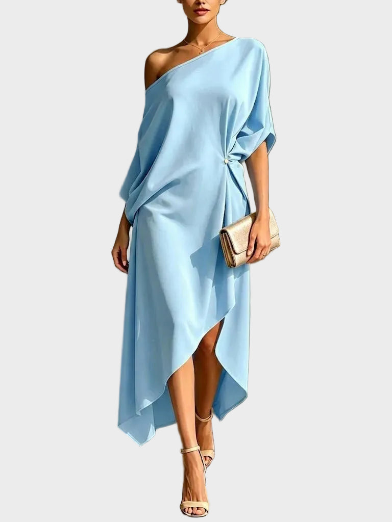 Camila | Robe asymétrique à une épaule