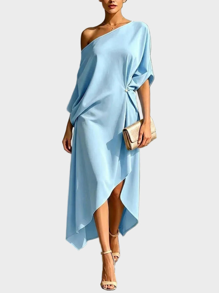 Camila | Robe asymétrique à une épaule