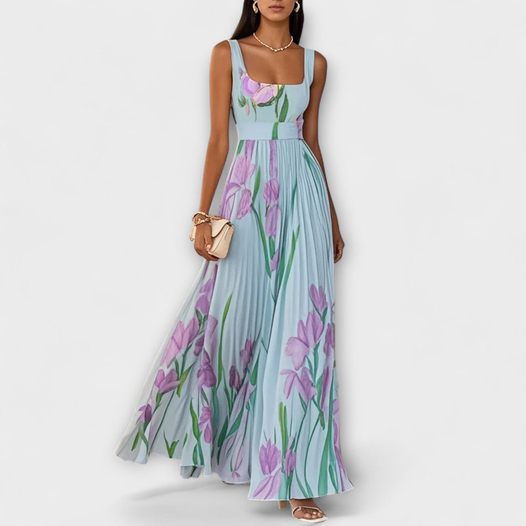 Penélope | Robe maxi en mousseline