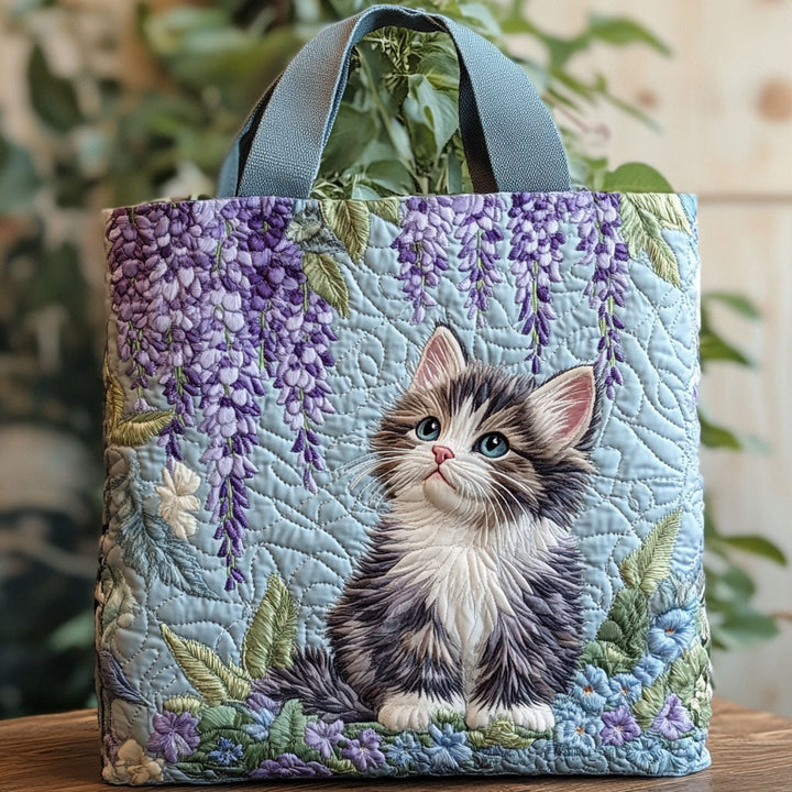 SAC MATELASSÉ | CHATON ET GLYCINE
