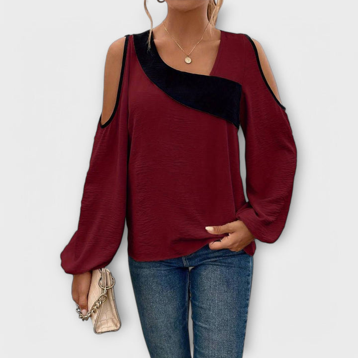 Scarlett - Blouse à encolure carrée