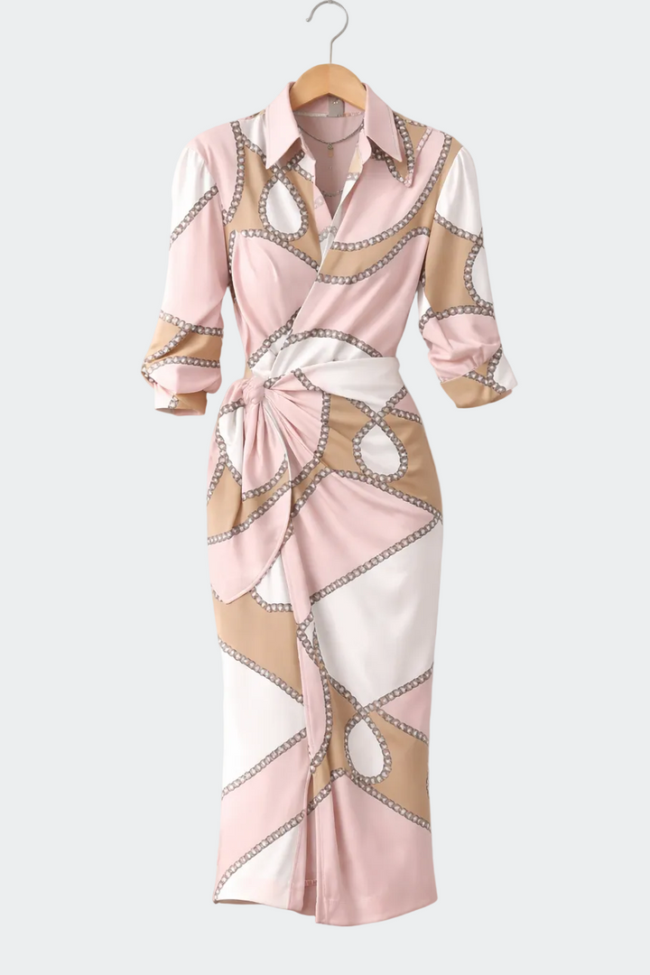 Lola | Robe maxi à imprimé graphique