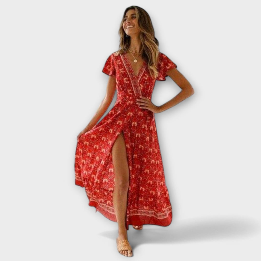 Briony - Robe midi boho