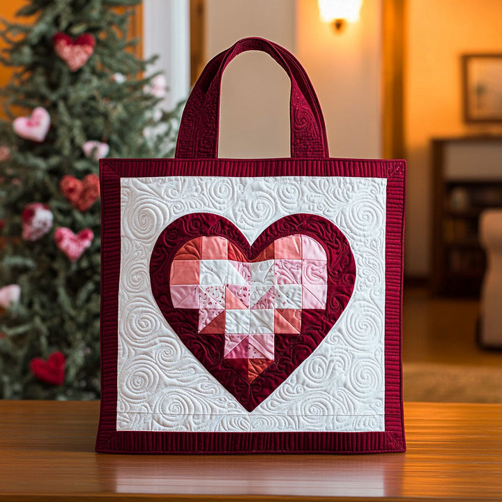 SAC MATELASSÉ | CŒUR D'AMOUR