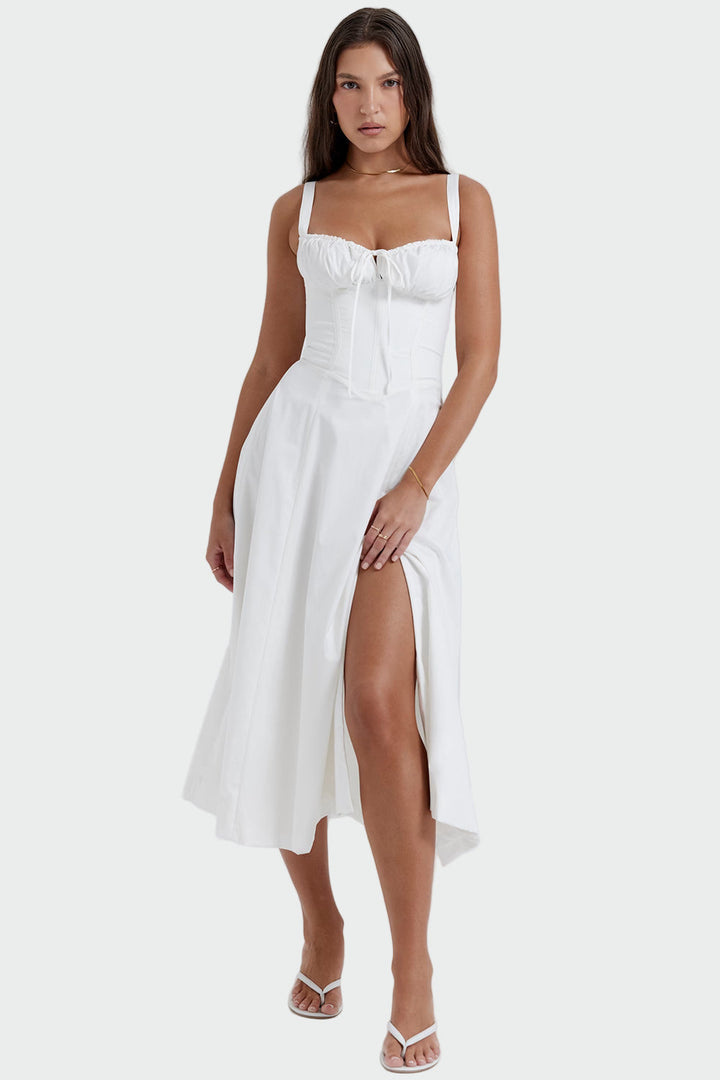 Jana | Robe d'été à décolleté en dentelle