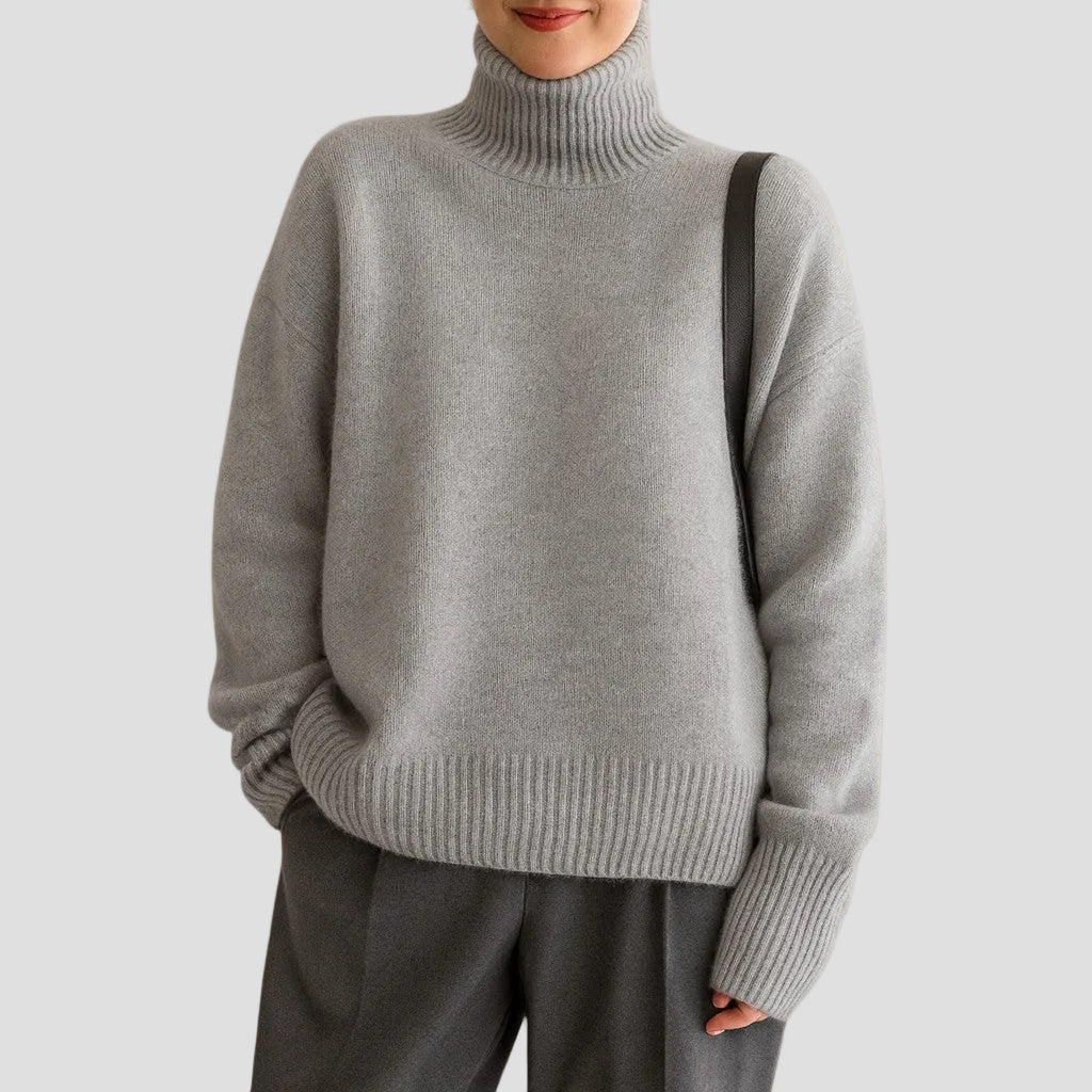 CANDICE | PULL OVERSIZE CACHEMIRE DOUX