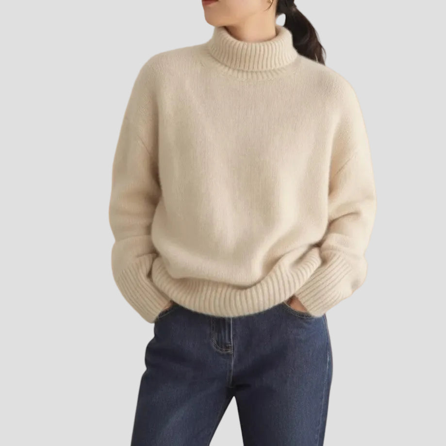 CANDICE | PULL OVERSIZE CACHEMIRE DOUX