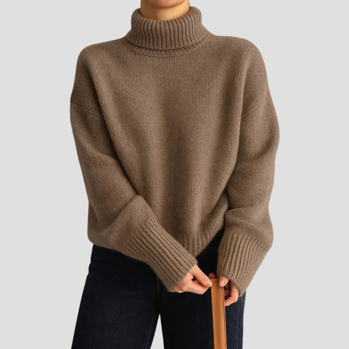 CANDICE | PULL OVERSIZE CACHEMIRE DOUX