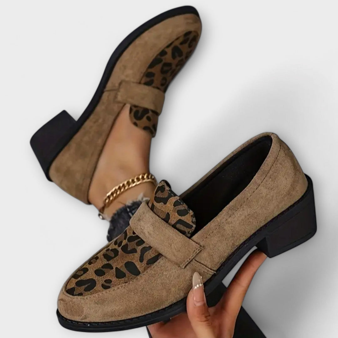 Karla | Élégantes chaussures femme motif léopard