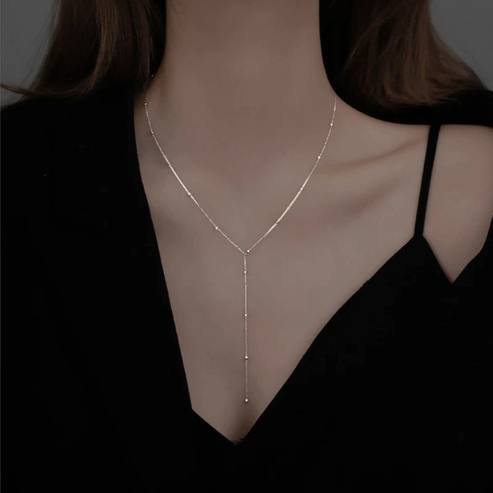 Collier ras-de-cou à pampilles
