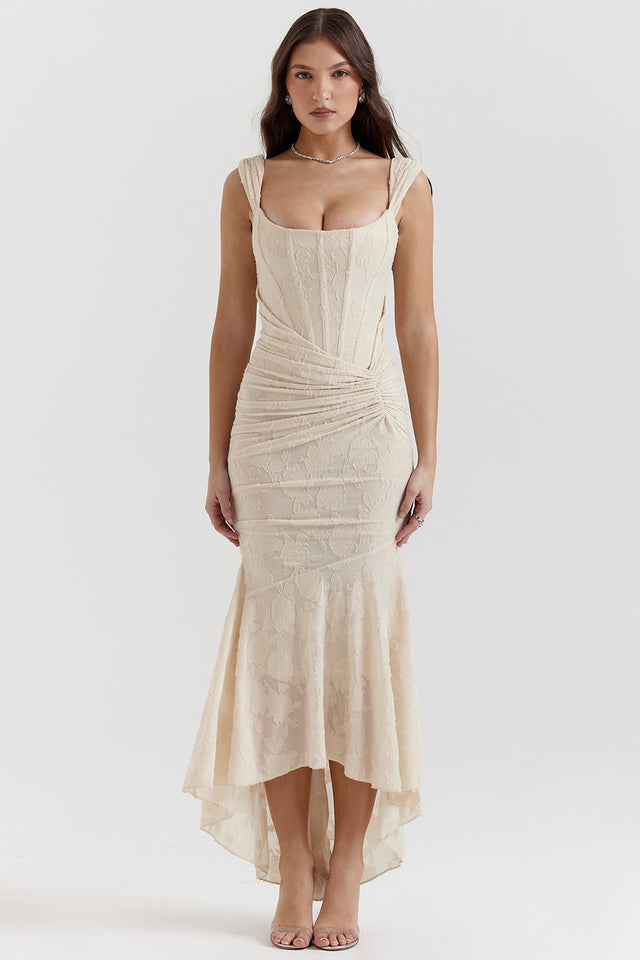 Alexandra | Élégante robe à jupe asymétrique