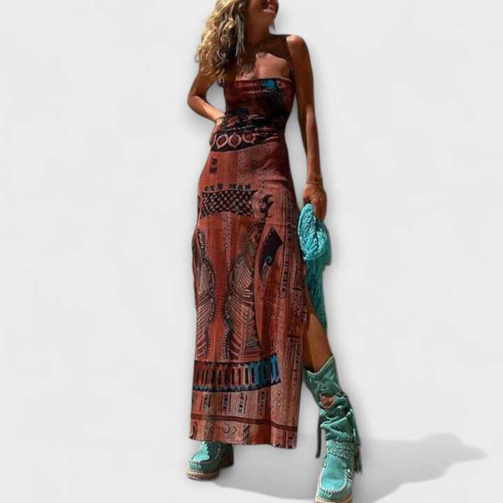 Fee | Robe midi unique à col bénitier