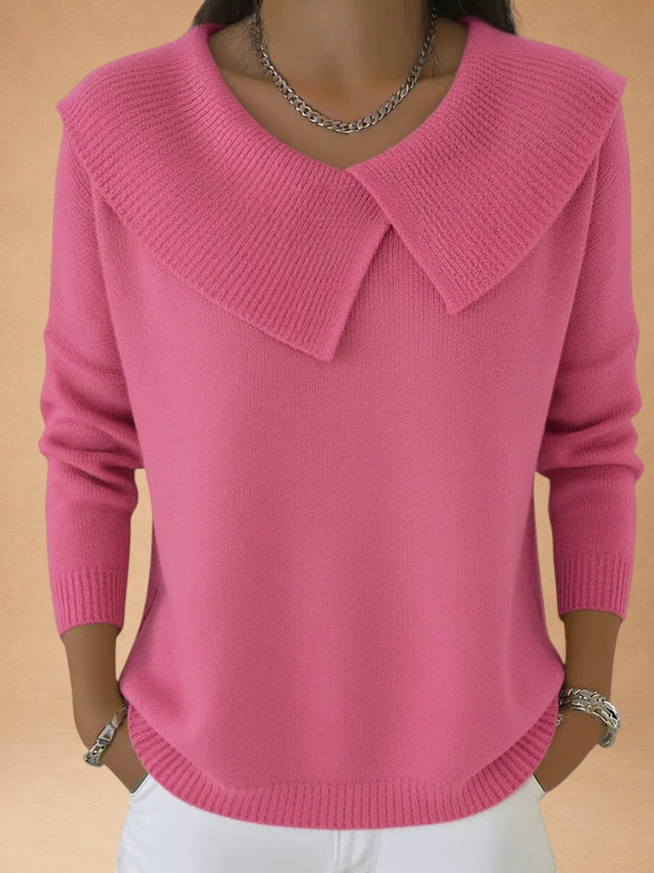 NIKOLETA | PULL CHAUD COL DOUX
