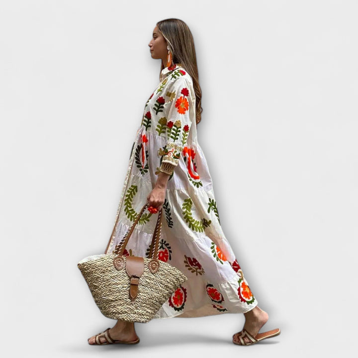 Diona - Gracieuse robe fleurie
