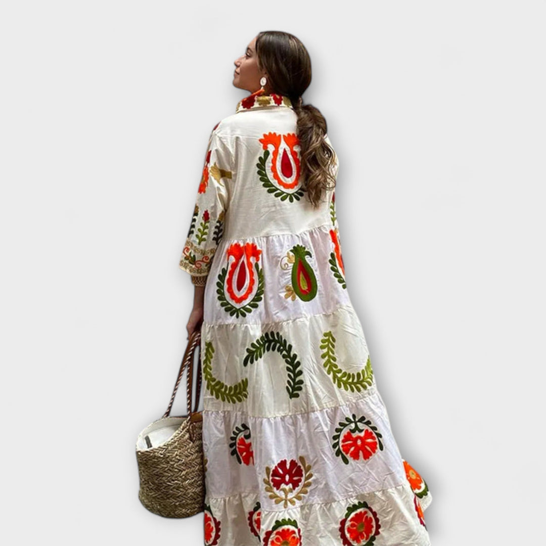 Diona - Gracieuse robe fleurie