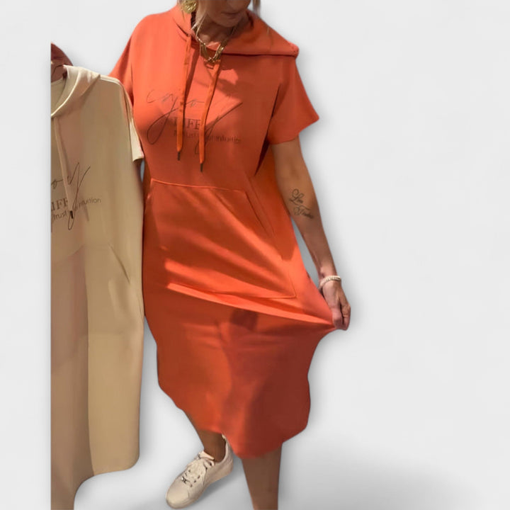 Daisy | Robe à capuche décontractée